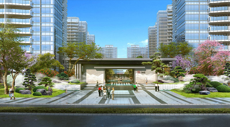 商業(yè)地產(chǎn)景觀設計